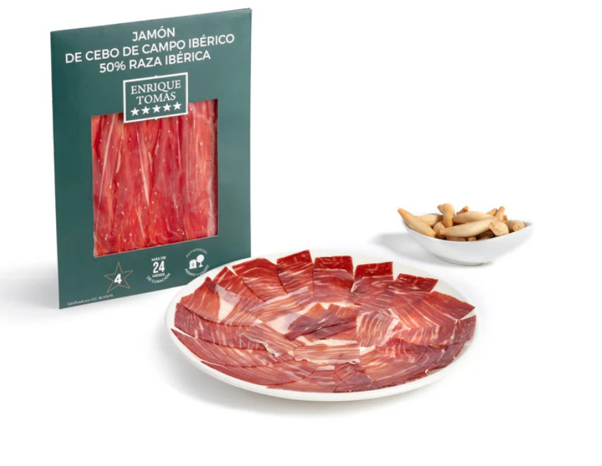 Jamón 50% ibérico Enrique Tomás premium selection