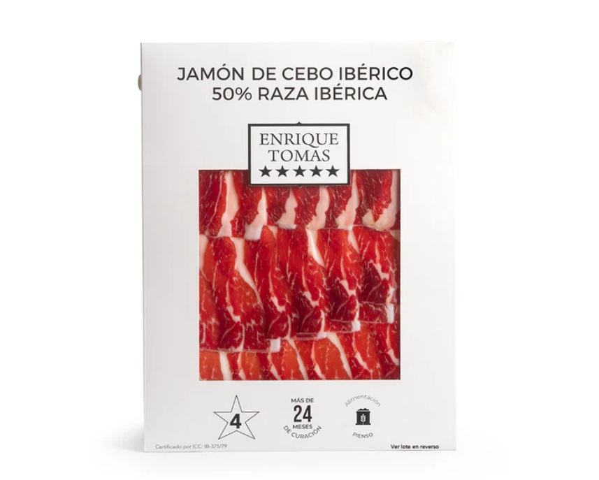 Jamón 50% ibérico Enrique Tomás selection