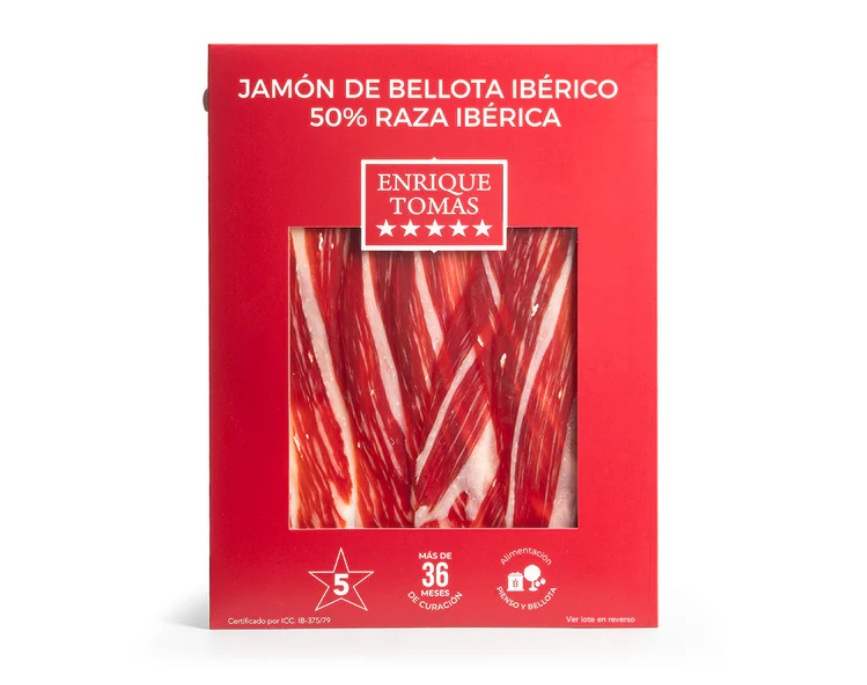 Jamón 50% ibérico Enrique Tomás selection