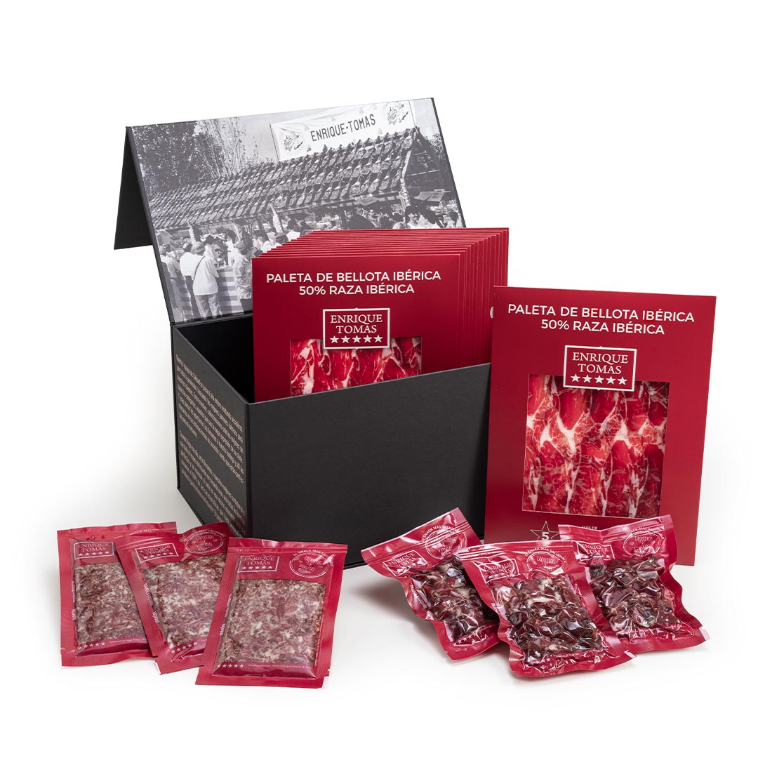"No te cortes" Paleta Enrique Tomás 50% ibérica selection