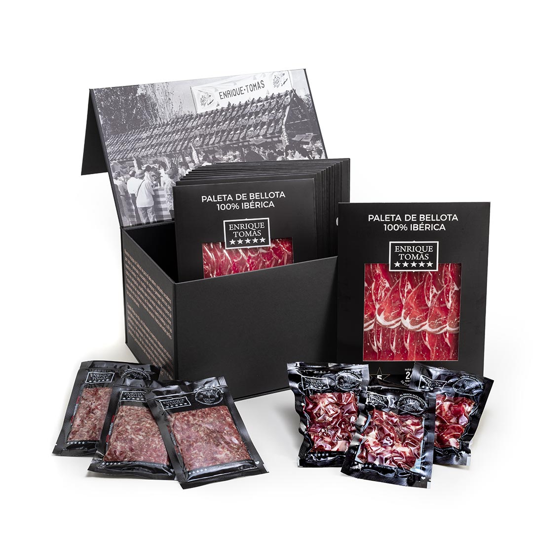 "No te cortes" selected Paleta Enrique Tomás premium 100% ibérica