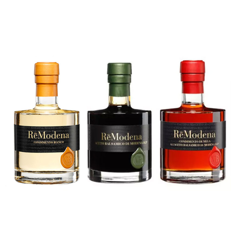 3 olives and 1 trebbiano balsamic pack