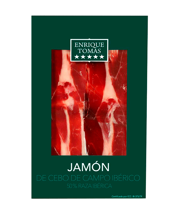 Sobre jamón cebo de campo ibérico 50% raza ibérica